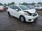 2016 Honda Fit Lx White vin: JHMGK5H52GS015327