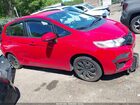 2016 Honda Fit Lx Red vin: JHMGK5H53GS008340