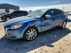 2017 Mazda 3 Touring Blue vin: JM1BN1L79H1128946