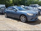 2017 Mazda Mazda6 Touring Blue vin: JM1GL1V54H1119062