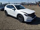 2020 Mazda Cx-5 Touring White vin: JM3KFACM0L1815378