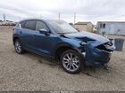 2021 Mazda Cx-5 Grand Touring Blue vin: JM3KFBDM4M1406371