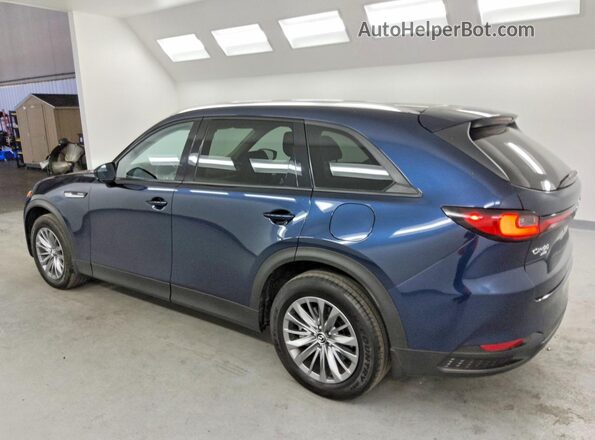 JM3KKBHA9R1172506 2024 MAZDA CX-90 Blue Trasero izquierdo
