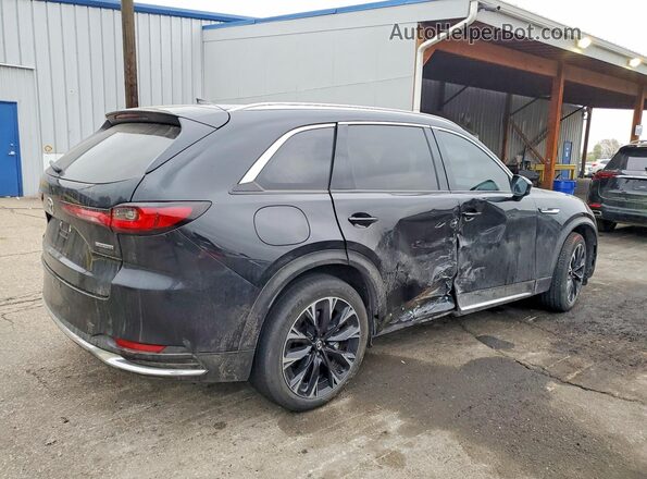 JM3KKDHA9R1115217 2024 MAZDA CX-90 Black Rear right