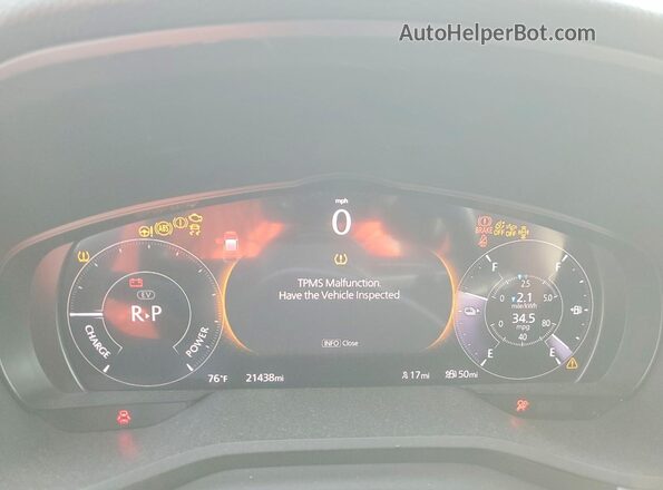 JM3KKEHA3R1179808 2024 MAZDA CX-90 Blue Instrument cluster view