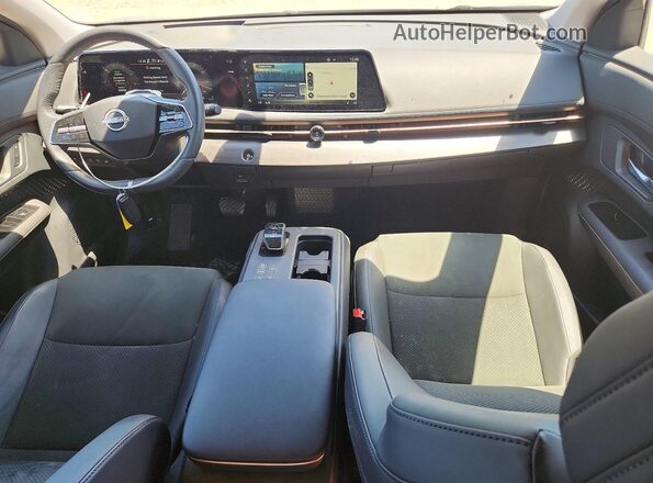 JN1BF0BA9RM432589 2024 NISSAN ARIYA Silver Vista del salpicadero