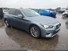 2018 Infiniti Q50 2.0t Luxe Бирюзовый vin: JN1CV7AP2JM241610