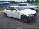2018 Infiniti Q50 3.0t Luxe Белый vin: JN1EV7AP0JM354206