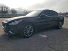 2019 Infiniti Q50 3.0t Luxe Brown vin: JN1EV7AP3KM510787