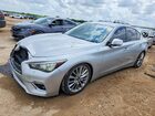 2020 Infiniti Q50 3.0t Luxe Silver vin: JN1EV7AP3LM206070