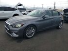 2018 Infiniti Q50 3.0t Luxe Silver vin: JN1EV7AP5JM366271