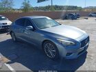 2018 Infiniti Q50 3.0t Luxe Синий vin: JN1EV7AP6JM361046