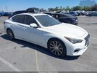 2019 Infiniti Q50 3.0t Luxe White vin: JN1EV7AP7KM512025