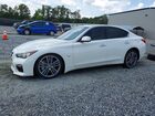 2016 Infiniti Q50 Sport White vin: JN1EV7APXGM306530