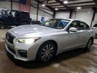 2017 Infiniti Q50 3.0t Premium Серебряный vin: JN1EV7AR0HM840770
