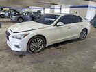 2019 Infiniti Q50 3.0t Luxe White vin: JN1EV7AR4KM591123