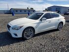 2018 Infiniti Q50 3.0t Luxe White vin: JN1EV7AR7JM441148