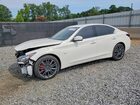 2018 Infiniti Q50 3.0t Luxe White vin: JN1EV7AR7JM445197