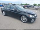 2019 Infiniti Q50 3.0t Luxe Черный vin: JN1EV7AR8KM558187