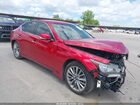 2021 Infiniti Q50 Luxe Burgundy vin: JN1EV7BP3MM701370