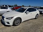 2021 Infiniti Q50 Luxe White vin: JN1EV7BR7MM754686