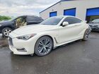 2018 Infiniti Q60 3.0t Luxe White vin: JN1EV7EL1JM390428