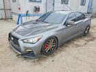 2018 Infiniti Q50 Red Sport 400 Gray vin: JN1FV7AP7JM460561