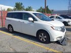 2017 Nissan Quest Sv White vin: JN8AE2KP1H9167555