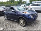 2016 Nissan Juke Sv Blue vin: JN8AF5MV9GT652635