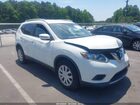 2016 Nissan Rogue S White vin: JN8AT2MT3GW017186