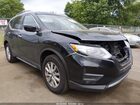 2017 Nissan Rogue Sv Black vin: JN8AT2MV2HW020793