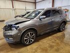 2018 Nissan Rogue Sl Gray vin: JN8AT2MV9JW346256