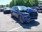 2021 Nissan Rogue Sv Fwd Синий vin: JN8AT3BA4MW011349