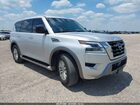 2022 Nissan Armada S 4wd Silver vin: JN8AY2AD0N9677339