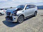2022 Nissan Armada Sl Silver vin: JN8AY2BA8N9390772