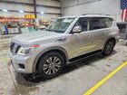 2020 Nissan Armada Sl Silver vin: JN8AY2NC7L9620697