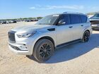 2021 Infiniti Qx80 Luxe Silver vin: JN8AZ2AF4M9719900