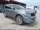 2017 Infiniti Qx80   Gray vin: JN8AZ2NEXH9155404