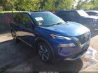 2022 Nissan Rogue Sl Intelligent Awd Blue vin: JN8BT3CB3NW450507