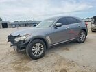 2017 Infiniti Qx70 Base Серый vin: JN8CS1MU0HM142786