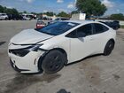 2025 Toyota Prius Le White vin: JTDACAAUXS3055043