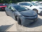 2025 Toyota Prius Le Gray vin: JTDACAAUXS3056791
