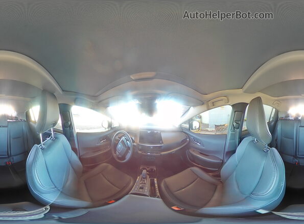 JTDACACU8T3071045 2026 TOYOTA PRIUS White Панорамний вид салону 360°
