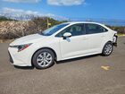 2023 Toyota Corolla Le White vin: JTDB4MEEXP3003909