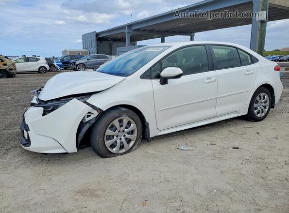 JTDB4MEEXR3023404 2024 TOYOTA COROLLA White Vista tres cuartos delantera izquierda