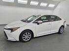 2023 Toyota Corolla Hybrid Le White vin: JTDBCMFE2P3002352