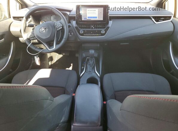JTDBCMFE2S3097701 2025 TOYOTA COROLLA Silver Առջևի վահանակի տեսք