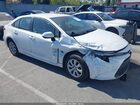 2025 Toyota Corolla Hybrid Le White vin: JTDBCMFE6S3069402