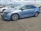 2021 Toyota Corolla Le Blue vin: JTDEAMDE0MJ007448