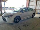 2021 Toyota Corolla Le White vin: JTDEAMDE0MJ020183